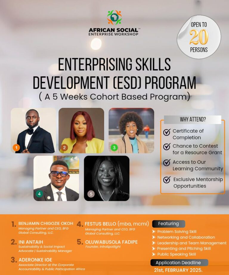 Enterprising Development Skills -ESD
